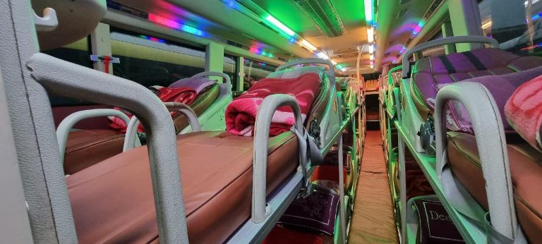 Chất lượng hạng vé giường nằm tuyến xe khách Hà Giang từ bến xe Gia Lâm