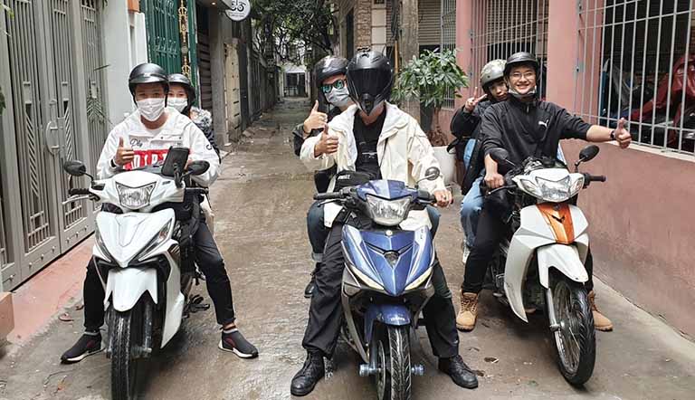13535 Motorbike Rental Hanoi có đầy đủ các dòng xe từ "bình dân" đến "cao cấp"