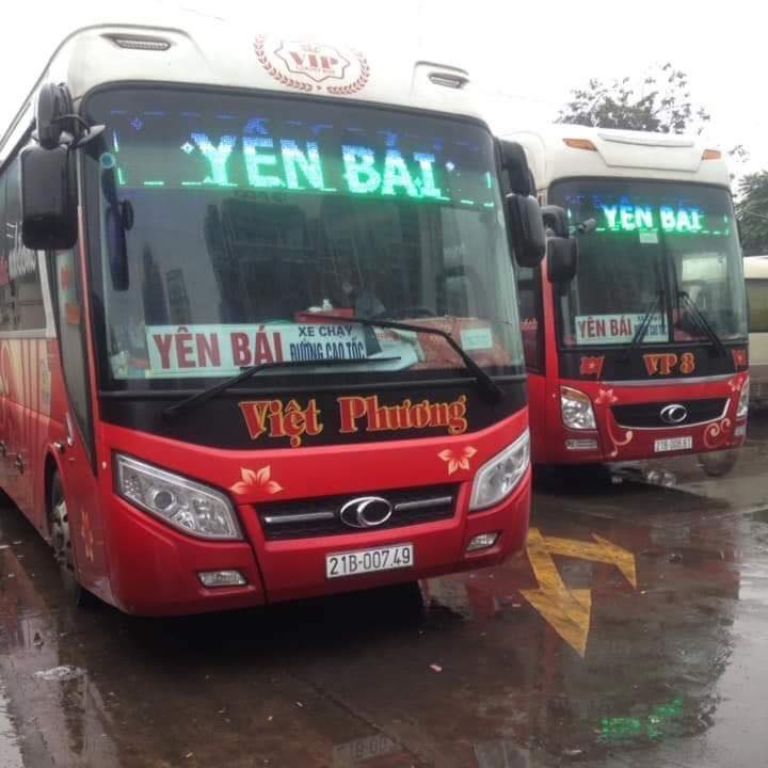 Xe khách Việt Phương đi Vĩnh Phúc