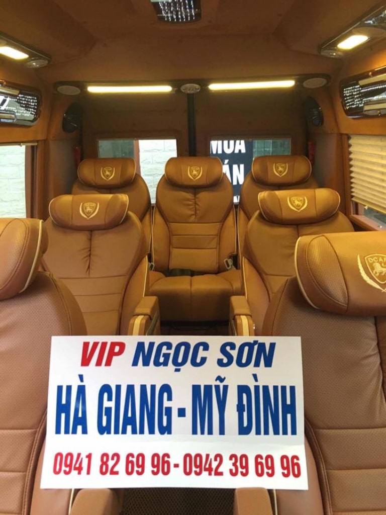 Xe VIP Ngọc Sơn từ Gia Lâm đi Hà Giang
