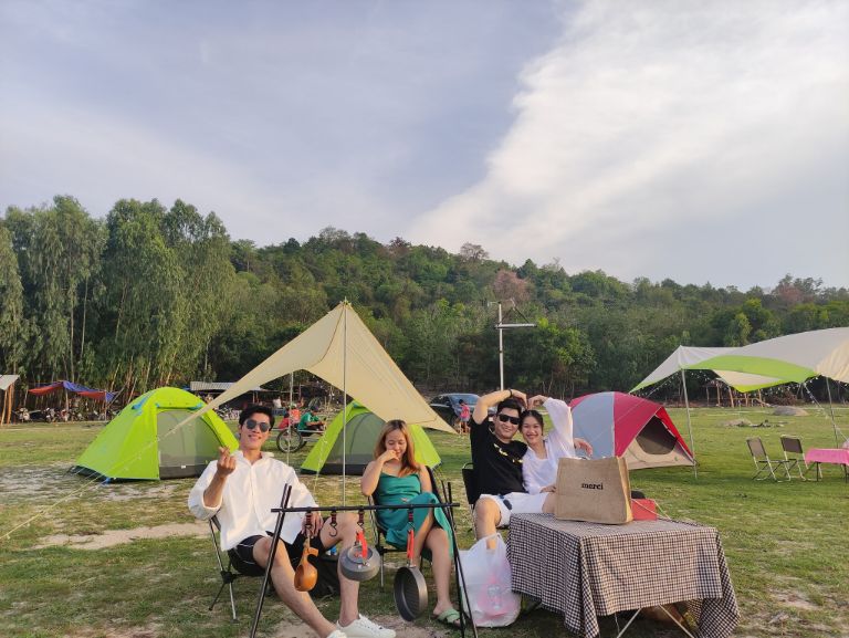 Cắm Trại Hồ Dầu Tiếng | Trải Nghiệm Ngủ Lều Tại Biển Hồ Tây Ninh -