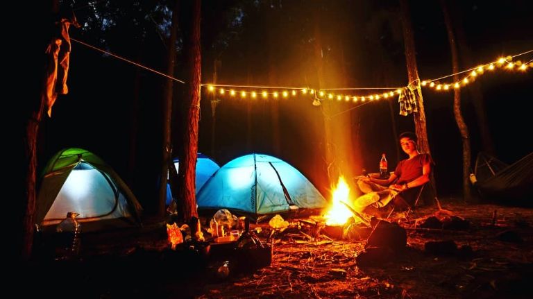 Cắm trại qua đêm 