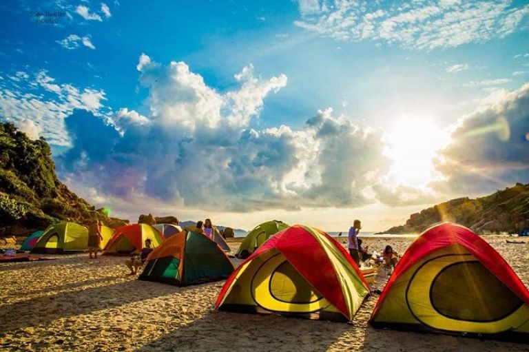 Cắm trại tại Hòn Móng Tay Phú Quốc