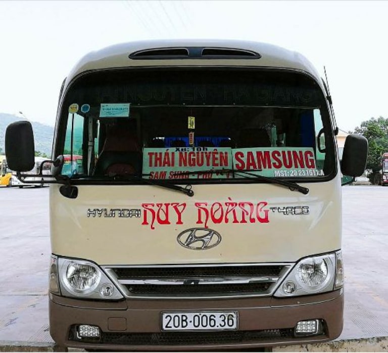 xe khách Hà Giang - Thái Nguyên