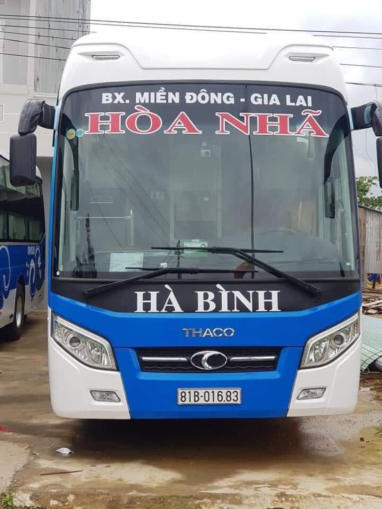 Xe khách Sài Gòn Gia Lai Hà Bình Hòa Nhã