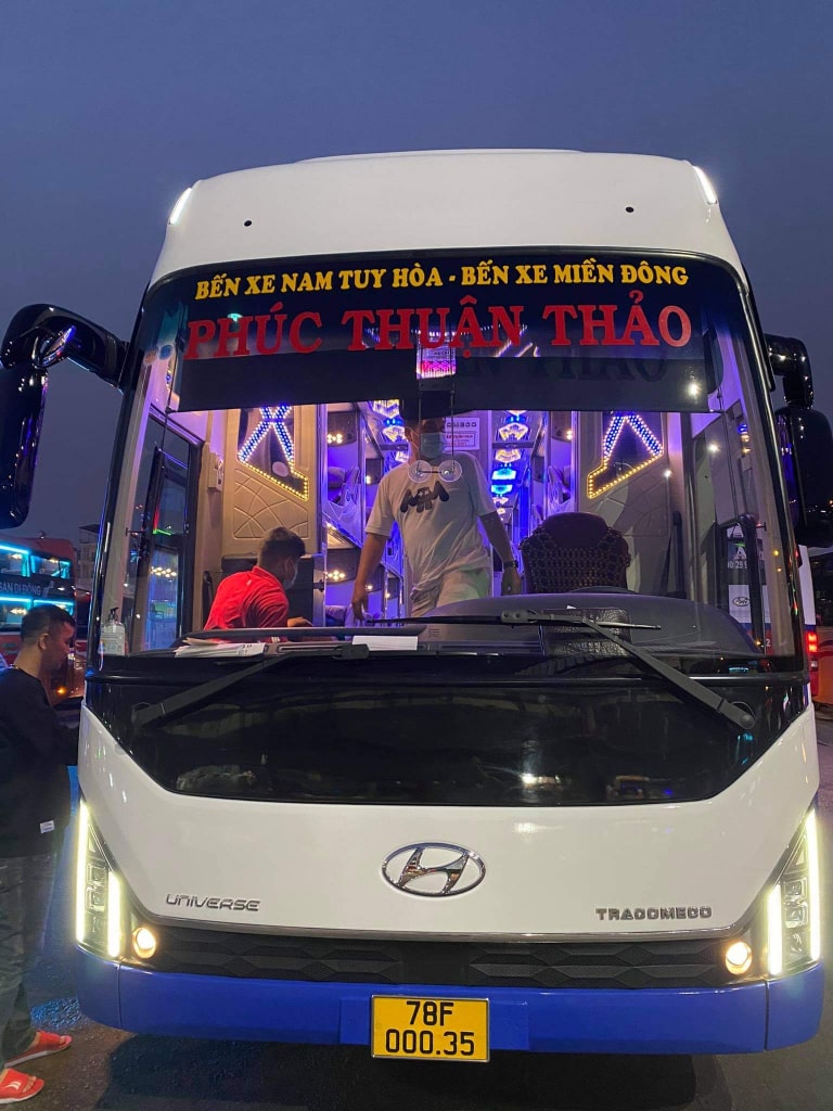 xe Phúc Thuận Thảo Đà Nẵng - Phú Yên