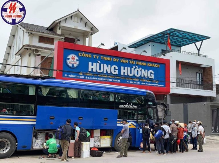 Nhà xe Hùng Hường Sài Gòn - Hà Tĩnh