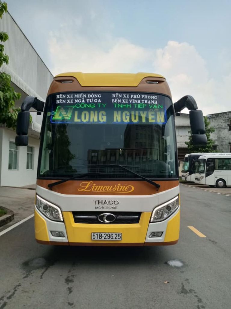 Nhà xe Long Nguyễn - Xe giường nằm Limousine Sài Gòn Quy Nhơn