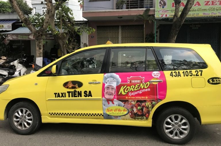 Xe taxi Đồng Hới - Tiên Sa