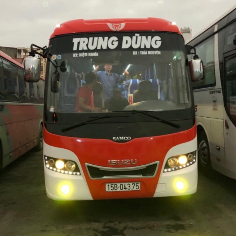 Xe khách Trung Dũng đi Hải Phòng - Phú Thọ 