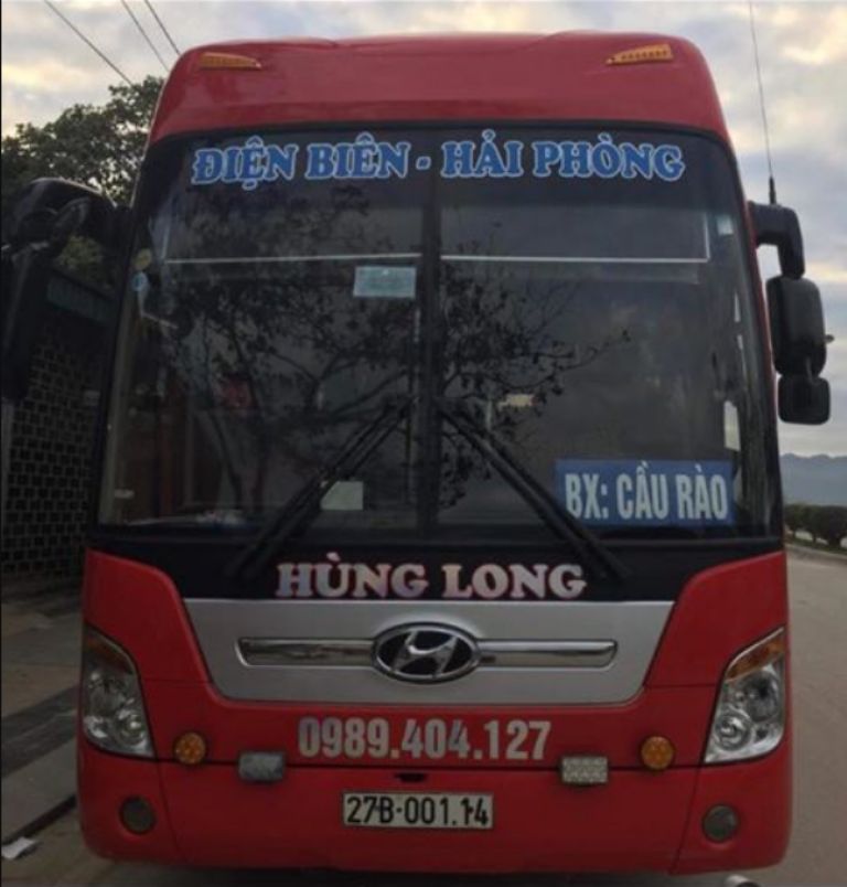 Xe khách Hùng Long Quảng Ninh đi Sơn La