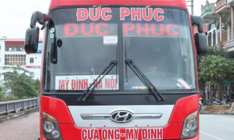 Nhà xe Đức Phúc xe khách Quảng Ninh Thanh Hóa