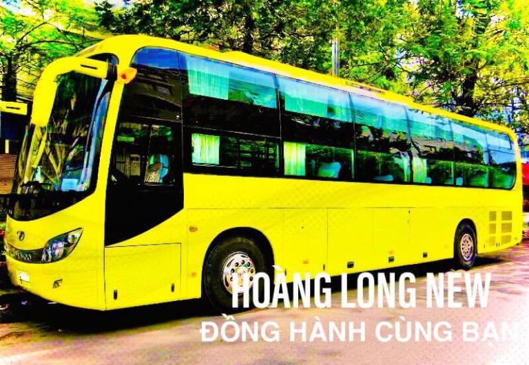 Xe khách Sài Gòn - Hà Nội Hoàng Long New