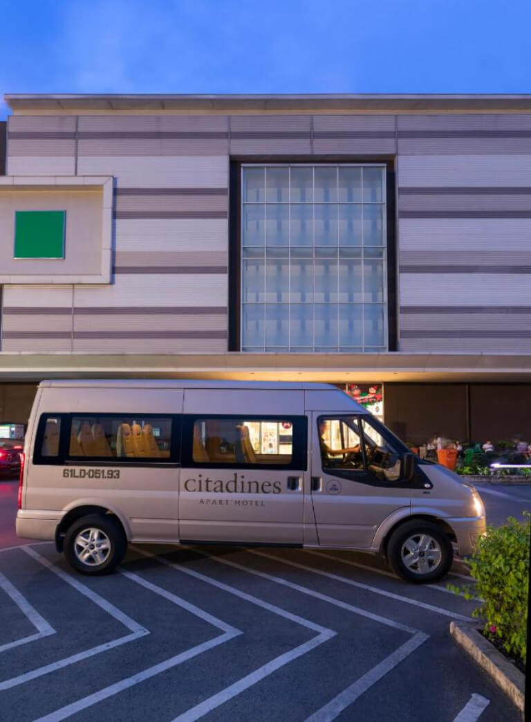 Dịch vụ đưa đón khách tại sân bay khách sạn Citadines Pearl Hoi An