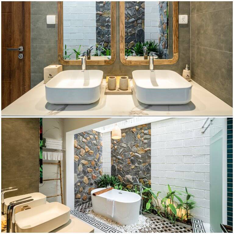 Phòng tắm rộng rãi và vô cùng chất lượng (Nguồn: Booking.com)