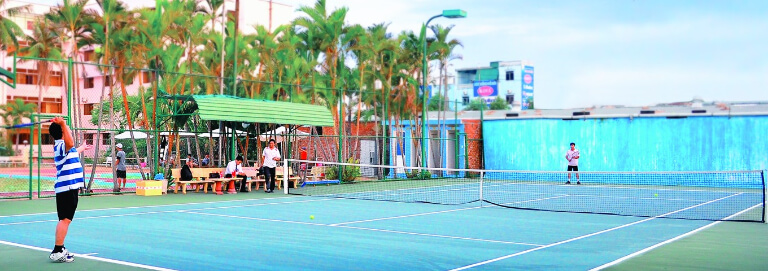 Sân Tennis khách sạn Sông Trà Quảng Ngãi