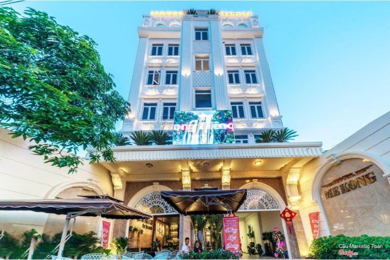 Khách sạn MeKong có thiết kế độc lạ, sang trọng tạo và đẹp mắt. (Nguồn: Booking.com)