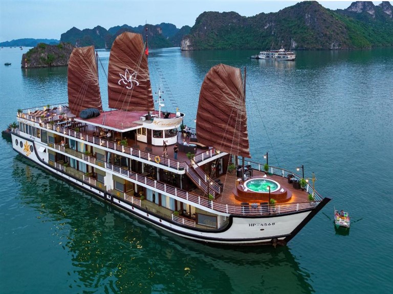 Du thuyền 5 sao Hạ Long - Orchid Cruise sẽ đem lại cho bạn những chuyến đi lý thú