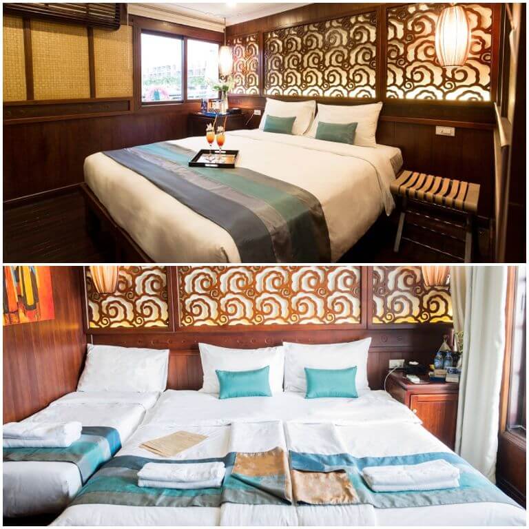 Phòng deluxe có không gian ấm cúng đem đến cho du khách giấc ngủ ngon hơn