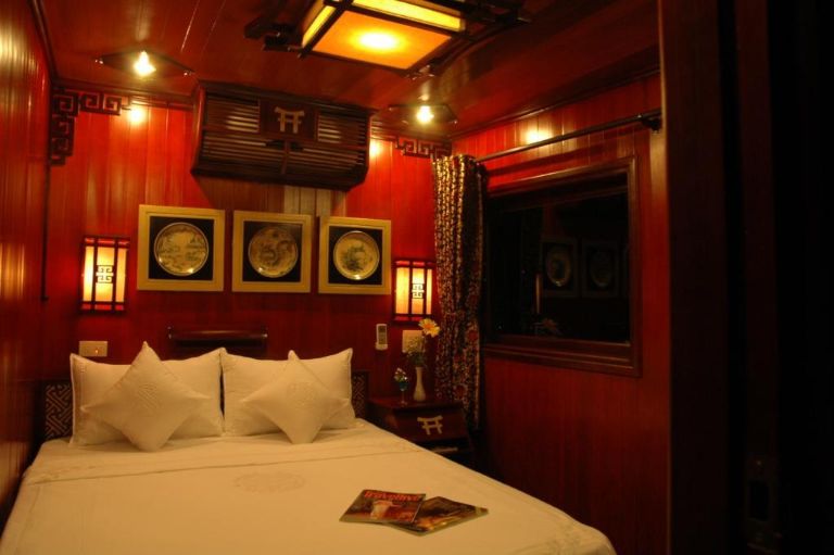 phòng ngủ của du thuyền