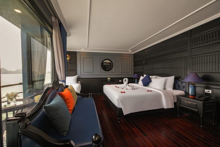 Luxury Suite được thiết kế cầu kỳ đảm bảo sẽ mang đến cho du khách không gian nghỉ ngơi thời thượng