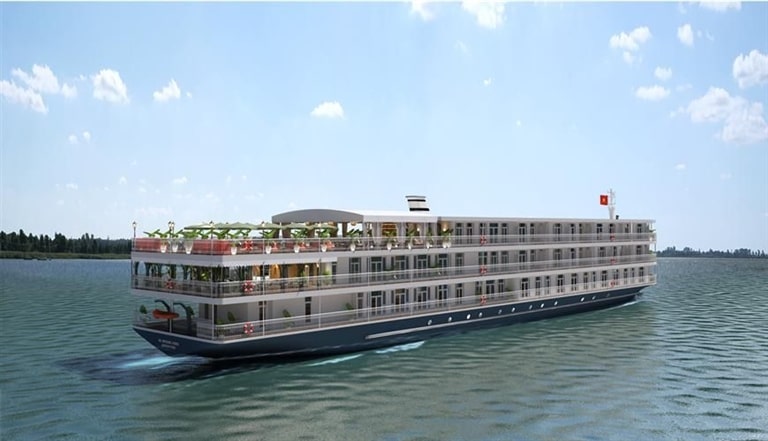 Du thuyền Sài Gòn 5 sao - Mekong Jewel được du khách đánh giá cao nhất nhì trong các du thuyền tại Sài Gòn. 
