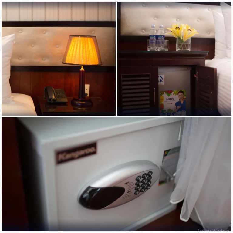 DDeluxe Cabin là một không gian nghỉ ngơi cực kì hoàn hảo với trang thiết bị tiện nghi luôn được chuẩn bị sẵn 