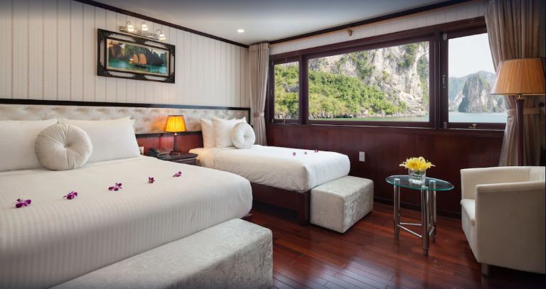 Hành khách có thể tự do lựa chọn phong cách bố trí giường phù hợp nhất