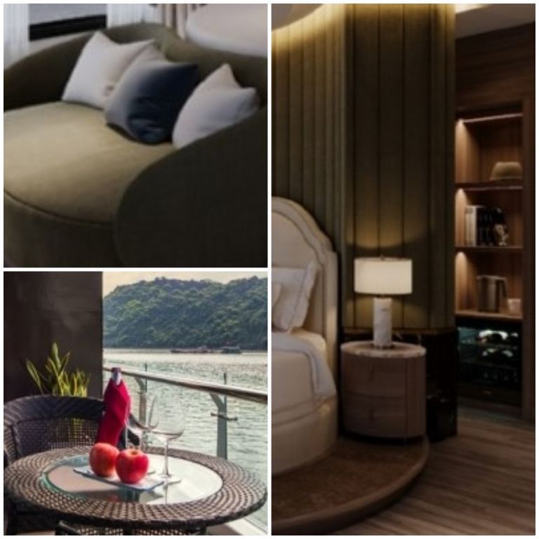 Sea Stars Cruise Junior Suites sẽ cung cấp cho bạn đầy đủ các đồ dùng cần thiết cho một kì nghỉ dưỡng đích thực