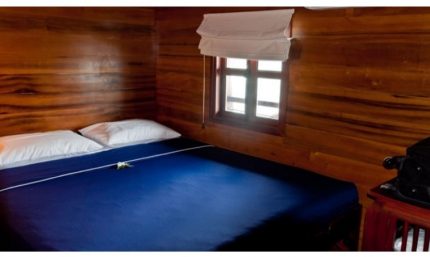 Phòng Double Suite sử dụng giường 1m8x2m hứa hẹn sẽ mang đến cho du khách giấc ngủ ngon