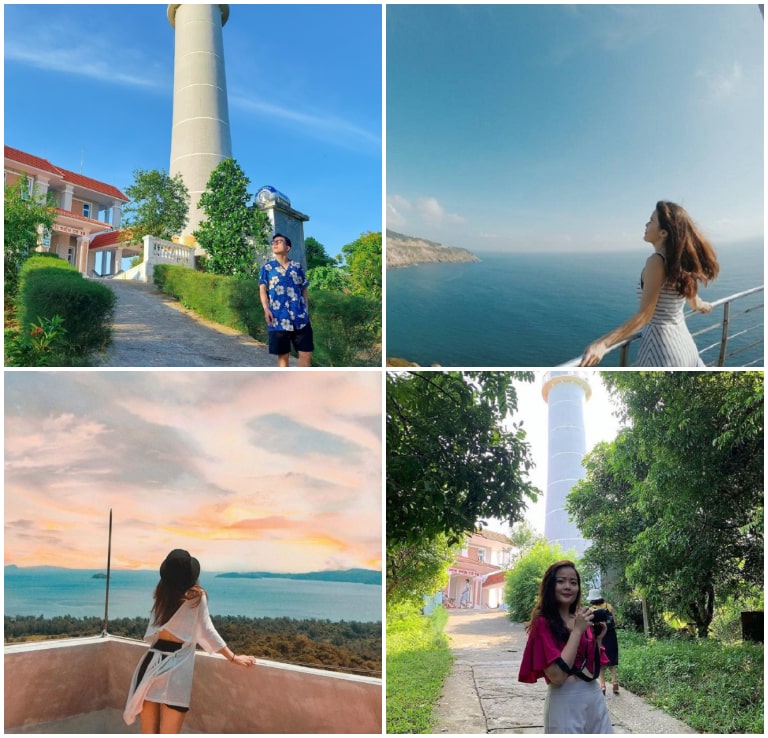 Trạm hải đăng là địa điểm chụp hình ưa thích của nhiều khách du lịch khi đến đảo Cô Tô