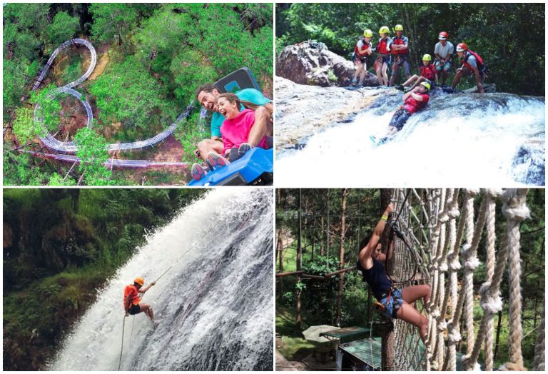 Đến khu vực thác Datanla, mọi người sẽ được tham gia nhiều trò chơi mạo hiểm hoặc trò cảm giác mạnh cực hấp dẫn