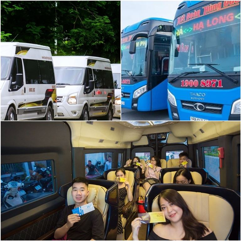 Du khách có thể lựa chọn nhiều hình thức để di chuyển từ Hà Nội đến Hạ Long