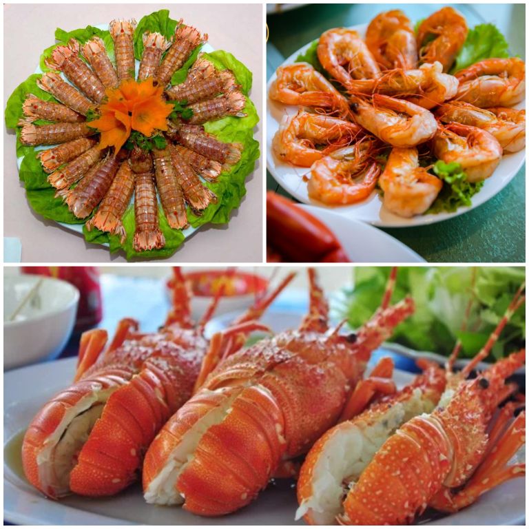 Các món ăn từ hải sản tươi ngon luôn được phục vụ tại nhà hàng