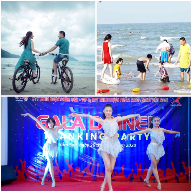 Tắm biển, đạp xe hay gala dinner đều là những hoạt động hấp dẫn khách du lịch khi đến đây