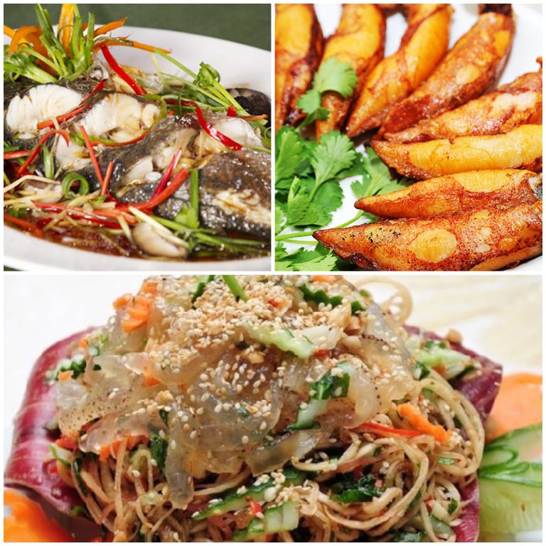 Tour du lịch Sầm Sơn 1 ngày sẽ có 2 thực đơn ăn trưa dành cho bạn lựa chọn cho phù hợp nhất