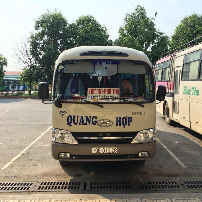 Nhà xe Quang Hợp Gia Lâm Việt Trì