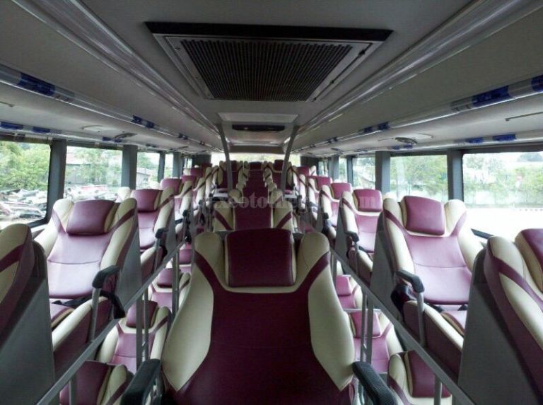 Khoang hành khách đầy đủ tiện nghi hiện đại, cao cấp trên xe khách Hà Nội Biên Hòa hứa hẹn đem đến cho khách hàng trải nghiệm 5 sao