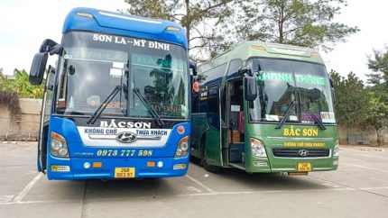 Xe khách Hà Nội Mường La - Bắc Sơn là hãng xe quen thuộc với nhiều bà con hay di chuyển trên quãng đường này.