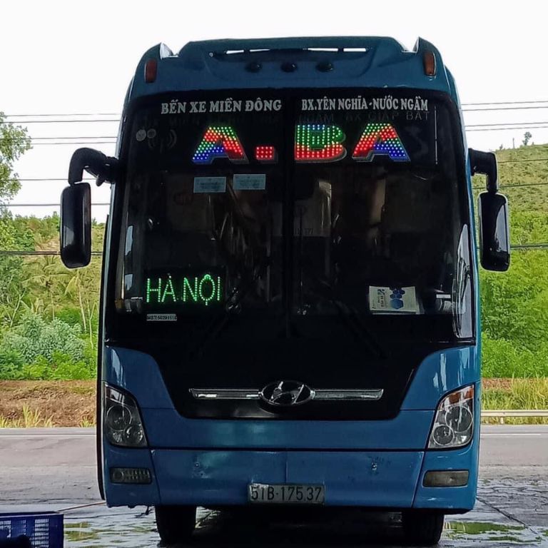 Nhà xe A Ba Hà Nội đi Mỹ Tho Tiền Giang