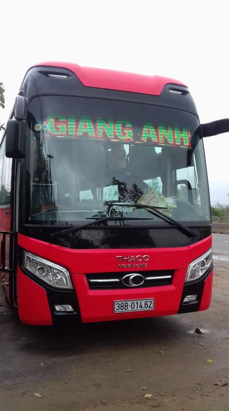 Giang Anh là cái tên mới trong thị trường xe khách Ninh Bình Sầm Sơn, tuy nhiên không hề kém cạnh so với các cơ sở lâu đời khác