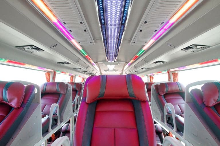 Nhờ vào sự tinh tế trong thiết kế nội thất mà không gian riêng dành cho mỗi hành khách luôn đảm bảo đủ rộng rãi và thoải mái