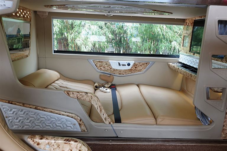 Hệ thống giường massage cao cấp bậc nhất Việt Nam mang đến cho khách hàng trải nghiệm đi xe có một không hai