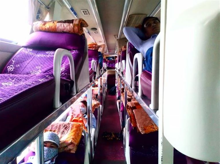 Khách hàng sẽ có được những giấc ngủ thoải mái và những giây phút thư giãn trên suốt chuyến đường từ Thanh Hoá tới Tam Đảo. 
