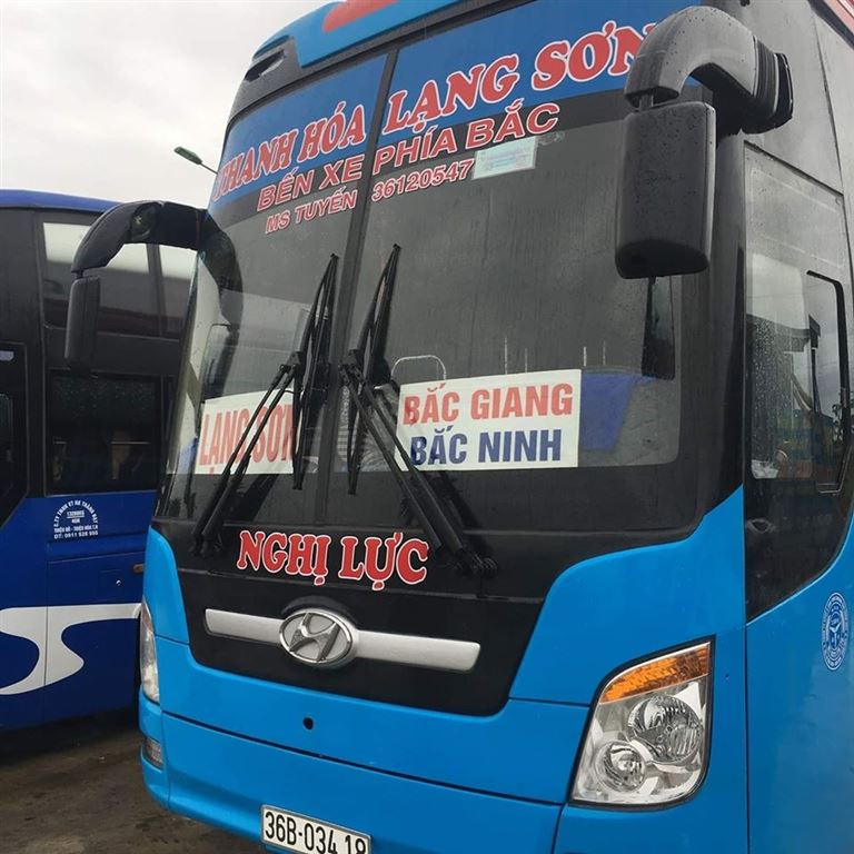 Xe khách Nghị Lực có lộ trình cố định chạy từ Thanh Hoá tới Lạng Sơn và chỉ có duy nhất một chuyến trong ngày.