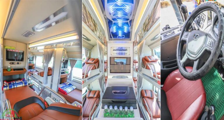 Nội thất đầy đủ tiện nghi hiện đại, cao cấp trên xe Dalat Open hứa hẹn đem đến cho khách hàng trải nghiệm 5 sao.