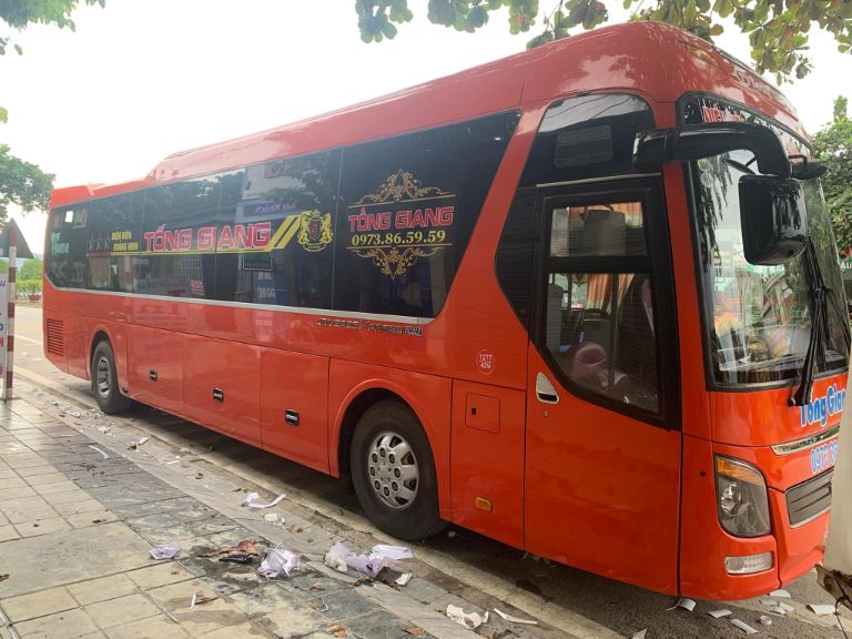 Nhà xe Tống Giang chuyên tuyến Điện Biên Hà Nội Bắc Ninh Quảng Ninh được rất nhiều hành khách đánh giá tích cực