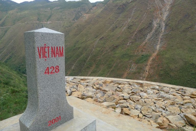 Cột mốc 428 là điểm đến chưa được nhiều người biết tới ở Hà Giang. 