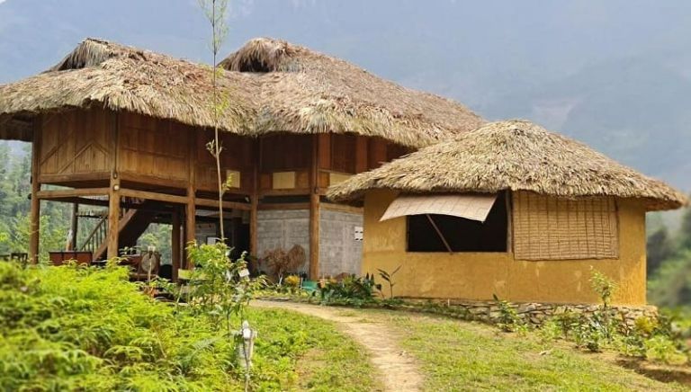 Nổi bật giữa vùng đất hoang sơ Du Già, Hà Giang, Tớ Dày Du Già homestay khiến nhiều du khách ấn tượng mà lựa chọn lưu trú