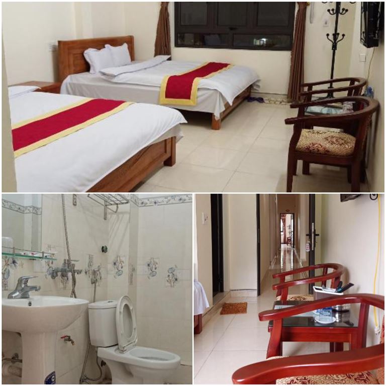 Phòng nghỉ tại khách sạn Cao Nguyên không chỉ đầy đủ tiện nghi mà còn có view nhìn ra toàn cảnh Hà Giang tuyệt đẹp. 